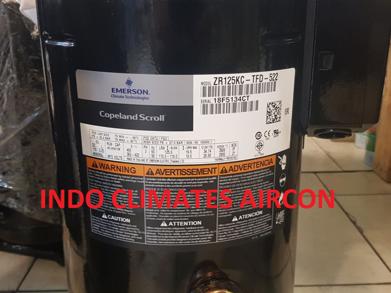 Compressor Copeland Scroll ZR125KC-TFD-522