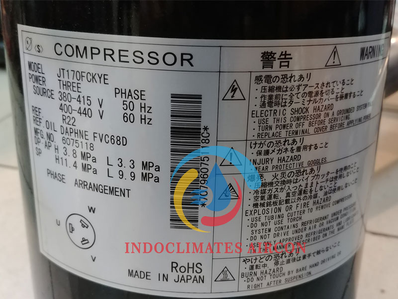 Jual Compressor Daikin JT170FCKYE
