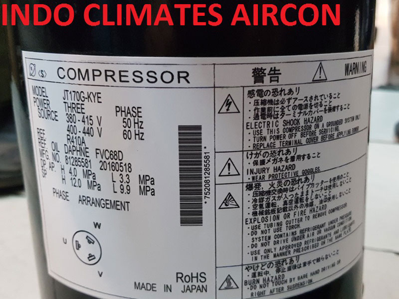 Jual Compressor Daikin JT170G-KYE