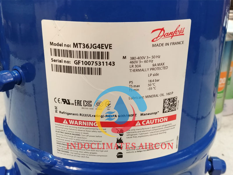 Compressor Danfoss Maneurop MT36JG4EVE