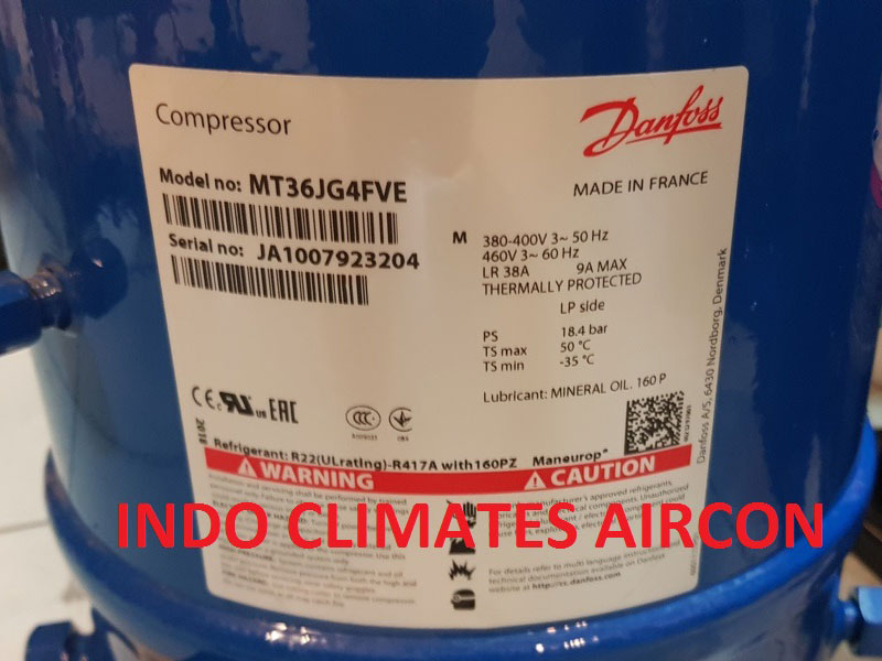 Compressor Danfoss Maneurop MT36JG4FVE