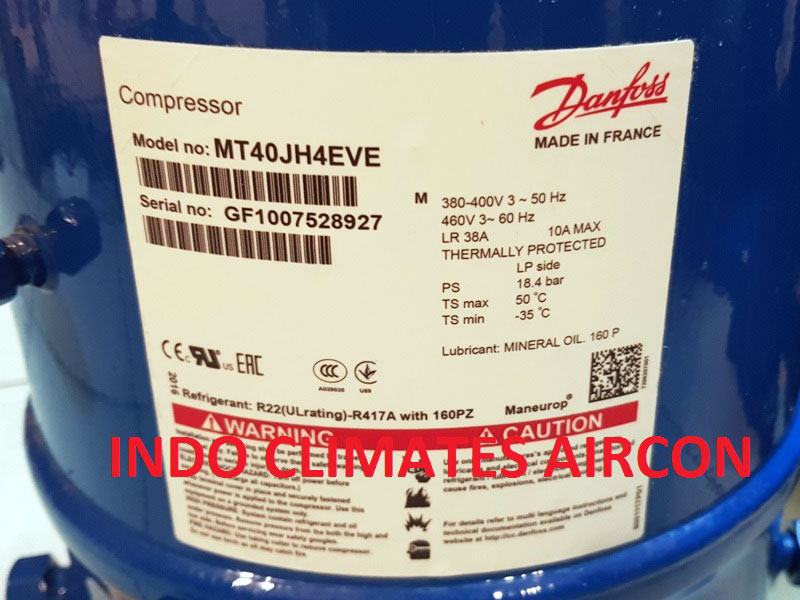Compressor Danfoss Maneurop MT40JH4EVE