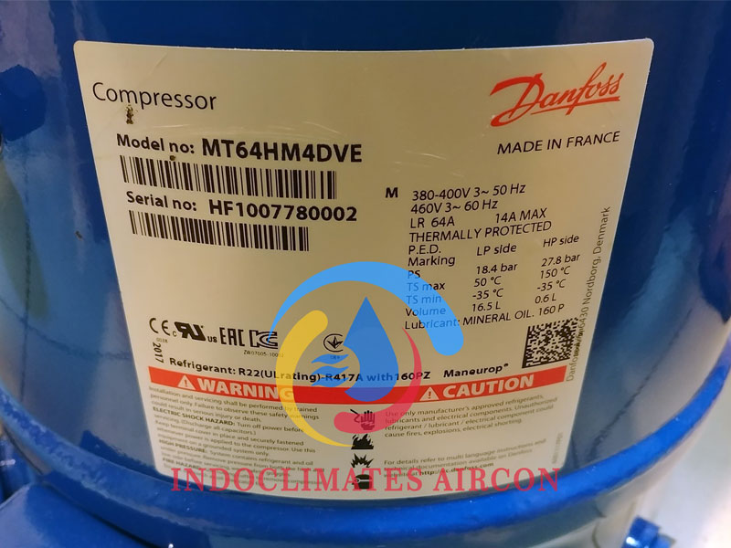 Compressor Danfoss Maneurop MT64HM4DVE