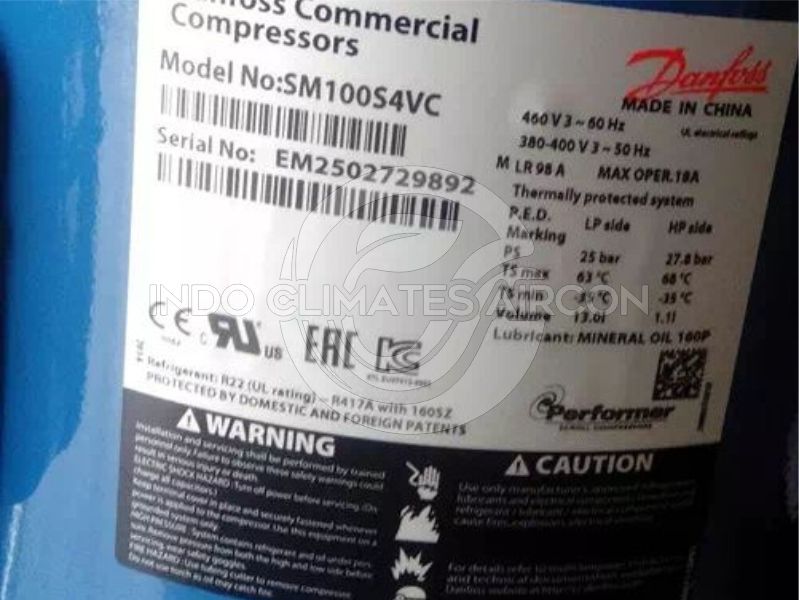 Compressor Danfoss Performer SM100S4VC