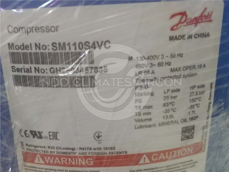 Compressor Danfoss Performer SM110S4VC