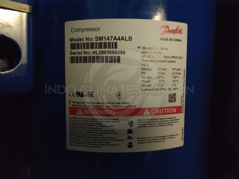 Compressor Danfoss Performer SM147A4ALB