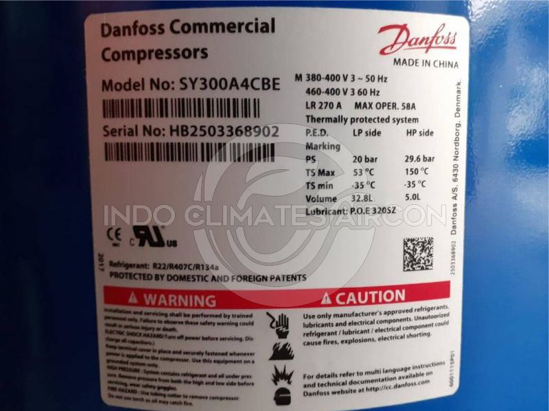 Compressor Danfoss Performer SY300A4CBE