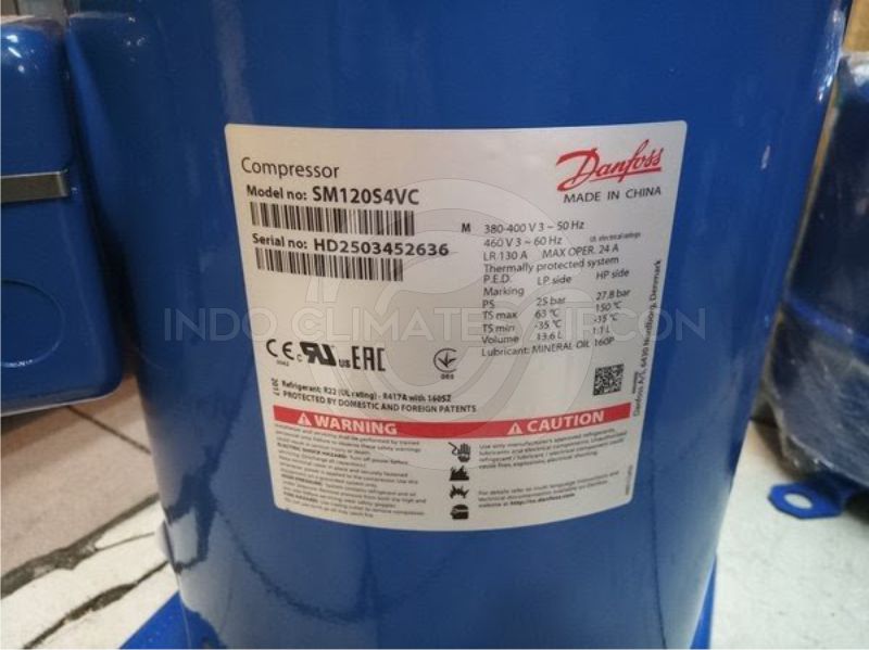 Compressor Danfoss Performer Scroll SM120S4VC