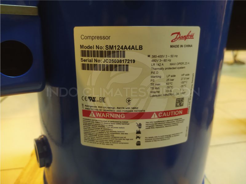 Compressor Danfoss Performer Scroll SM124A4ALB