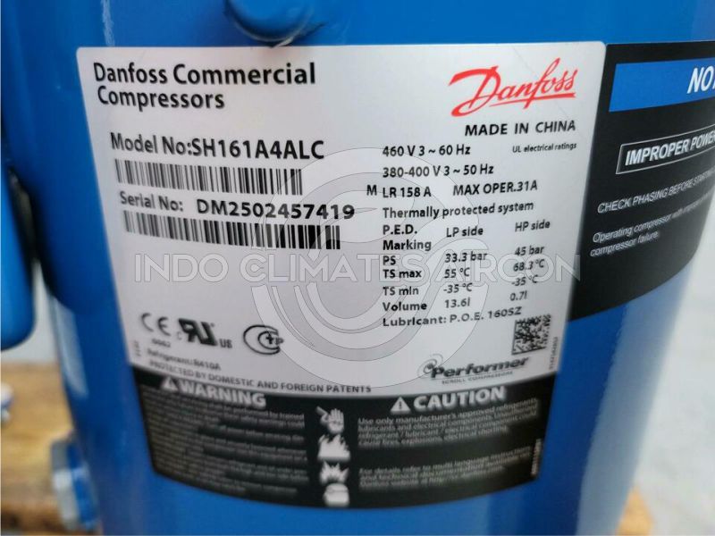 Compressor Danfoss Performer SH161A4ALC