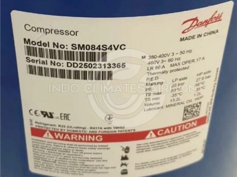 Compressor Danfoss Performer SM084S4VC