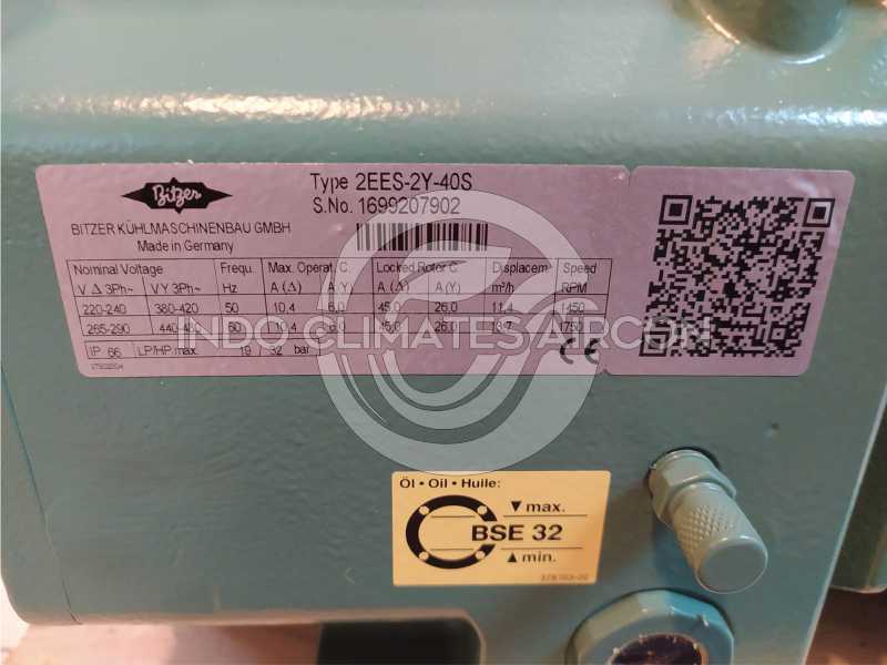 jual compressor bitzer semi hermetic 2ees-2y-40s