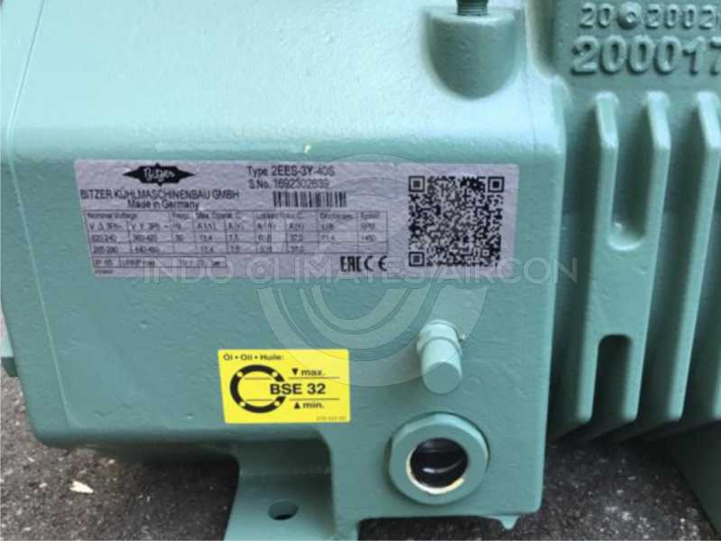 jual compressor bitzer semi hermetic 2ees-3y-40s