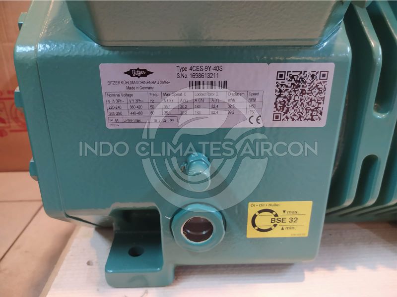 jual compressor bitzer semi hermetic 4ces-9y-40s