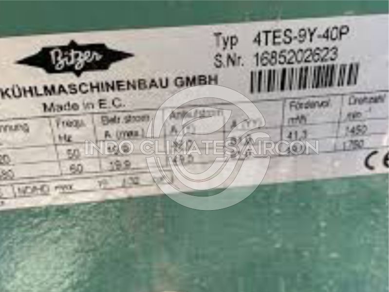 jual compressor bitzer semi hermetic 4tes-9y-40p
