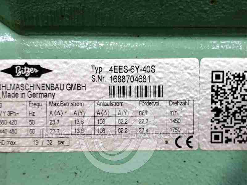 Compressor Bitzer 4EES-6Y-40S