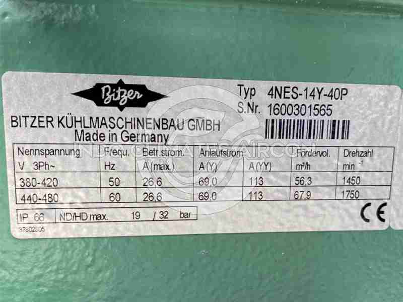 Compressor Bitzer 4NES-14Y-40P